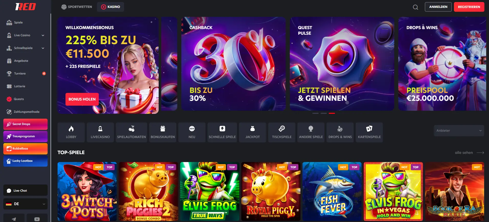 1red casino